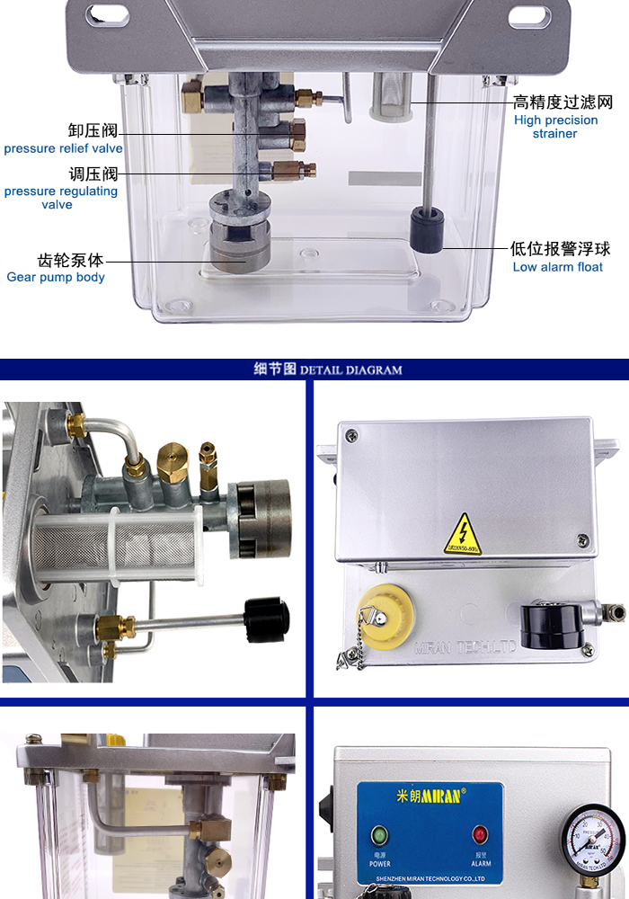 MR-2202 (4L)稀油電動(dòng)潤(rùn)滑油泵P L C型